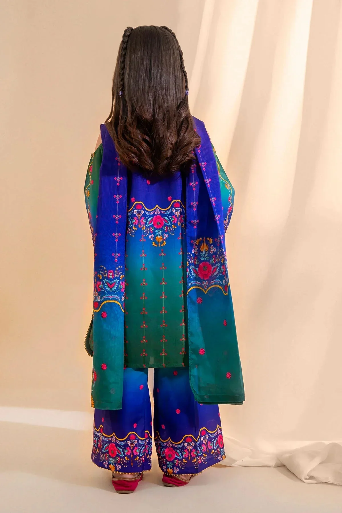 Girls Festive 3 Piece INDP 64 J(155) - Image 4