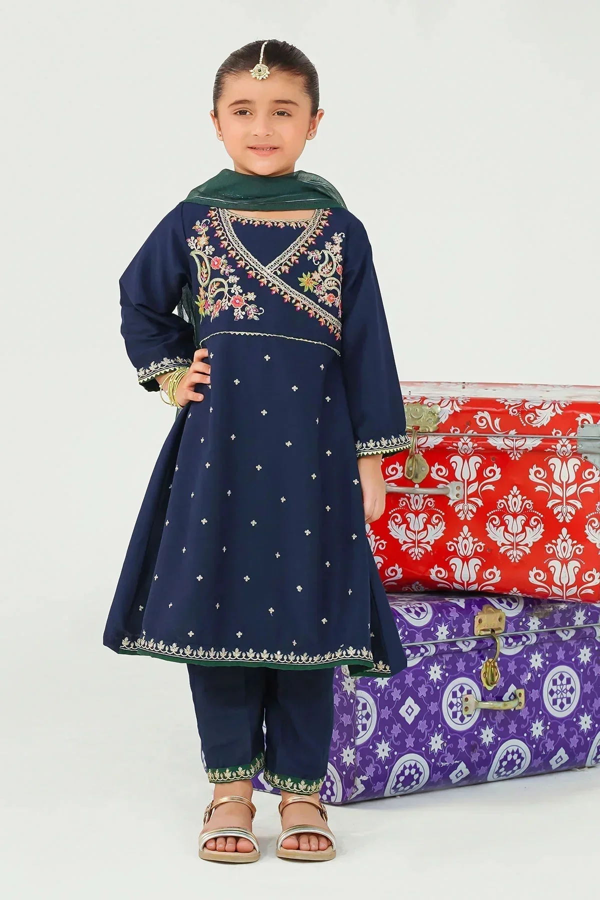 Girls Festive 3 Piece INMHD 14 J(153)