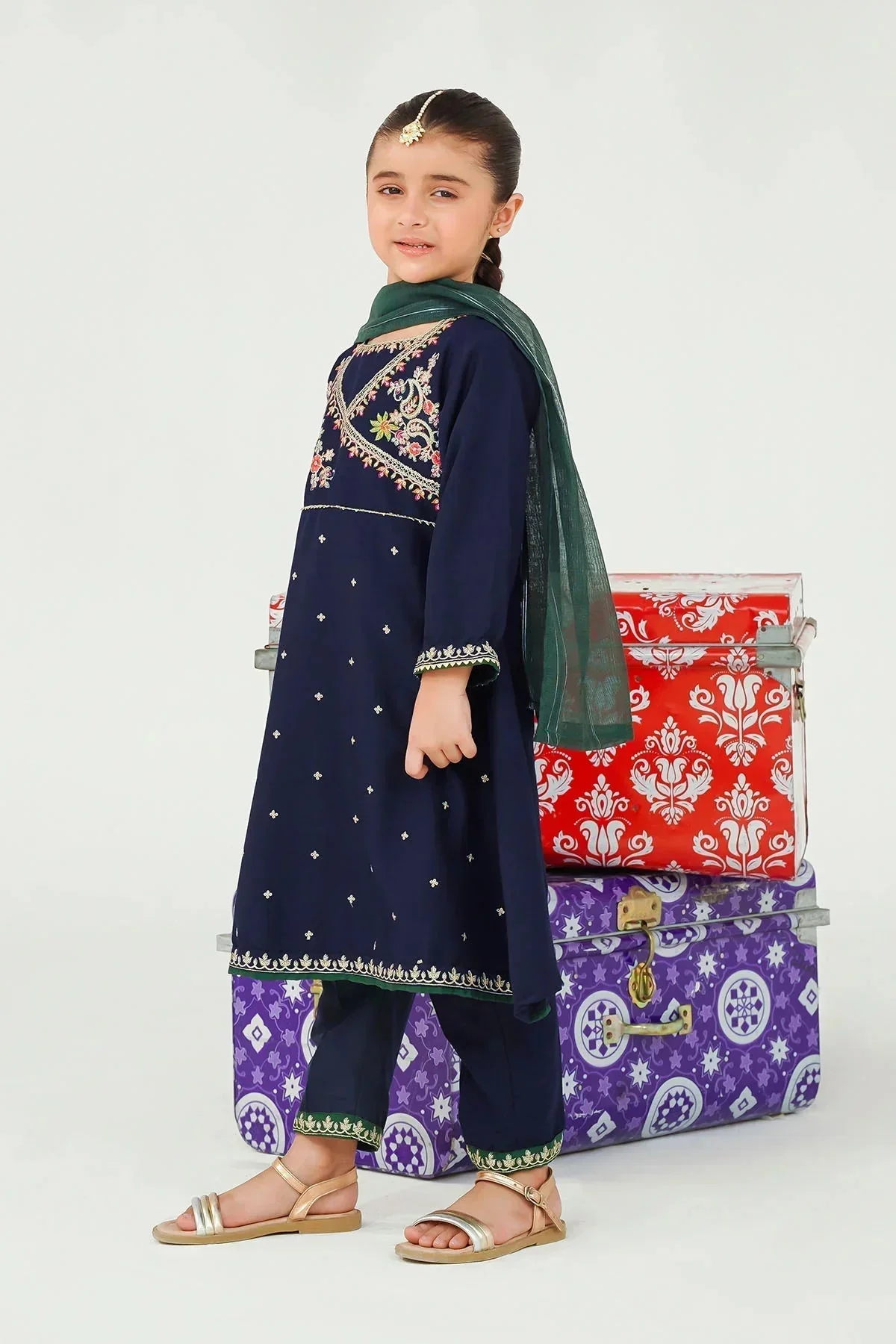 Girls Festive 3 Piece INMHD 14 J(153) - Image 3