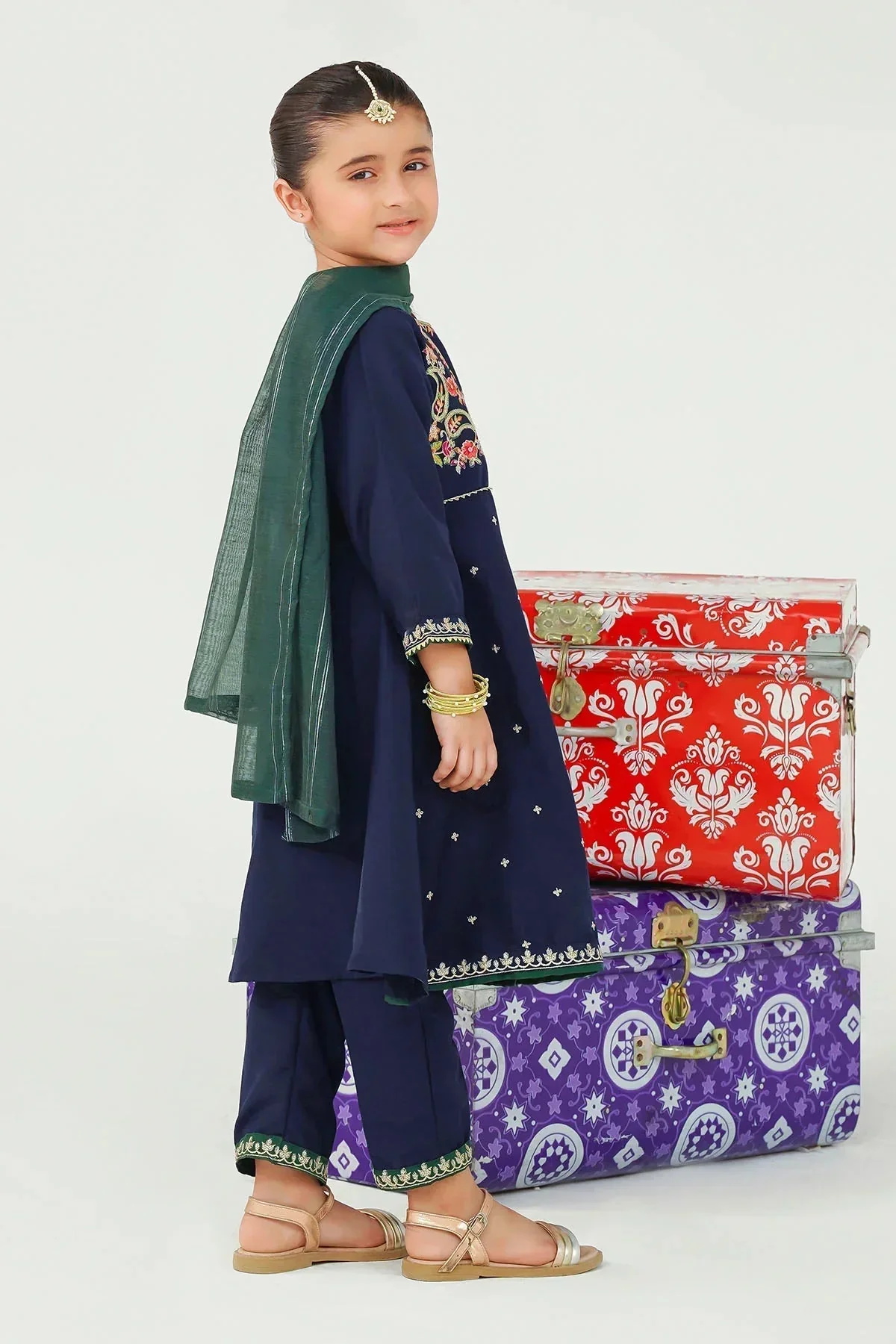 Girls Festive 3 Piece INMHD 14 J(153) - Image 5