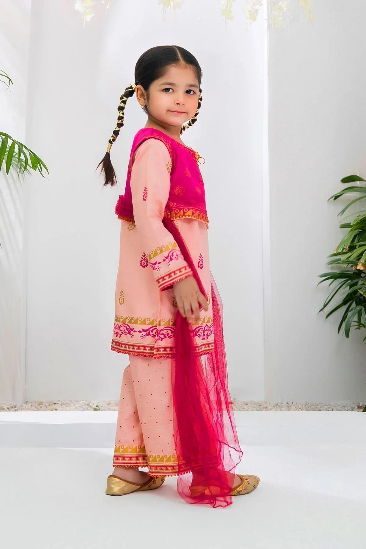 Girls Festive 3 Piece INRJ 14 J(154) - Image 3