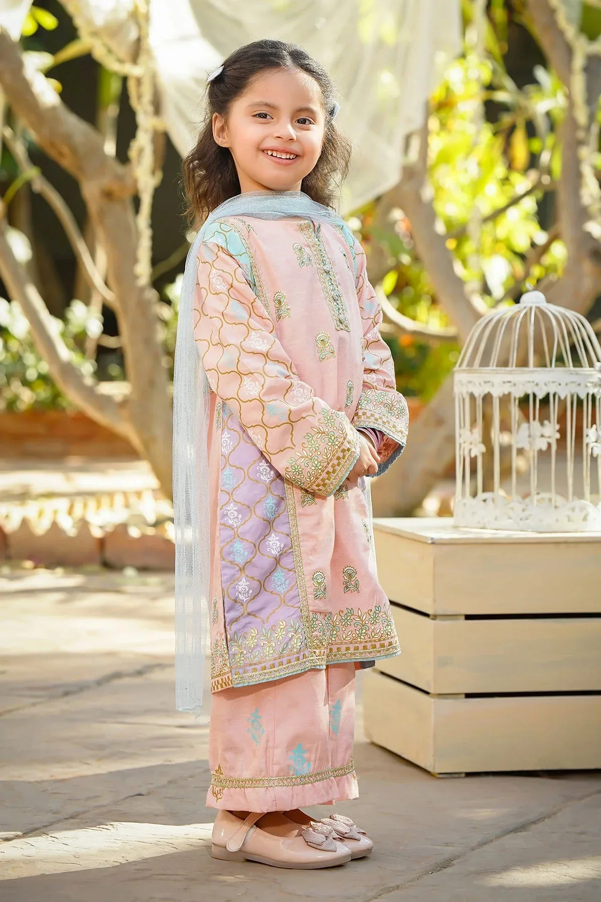 Girls Festive 3 Piece INRJ 16 J(155) - Image 4