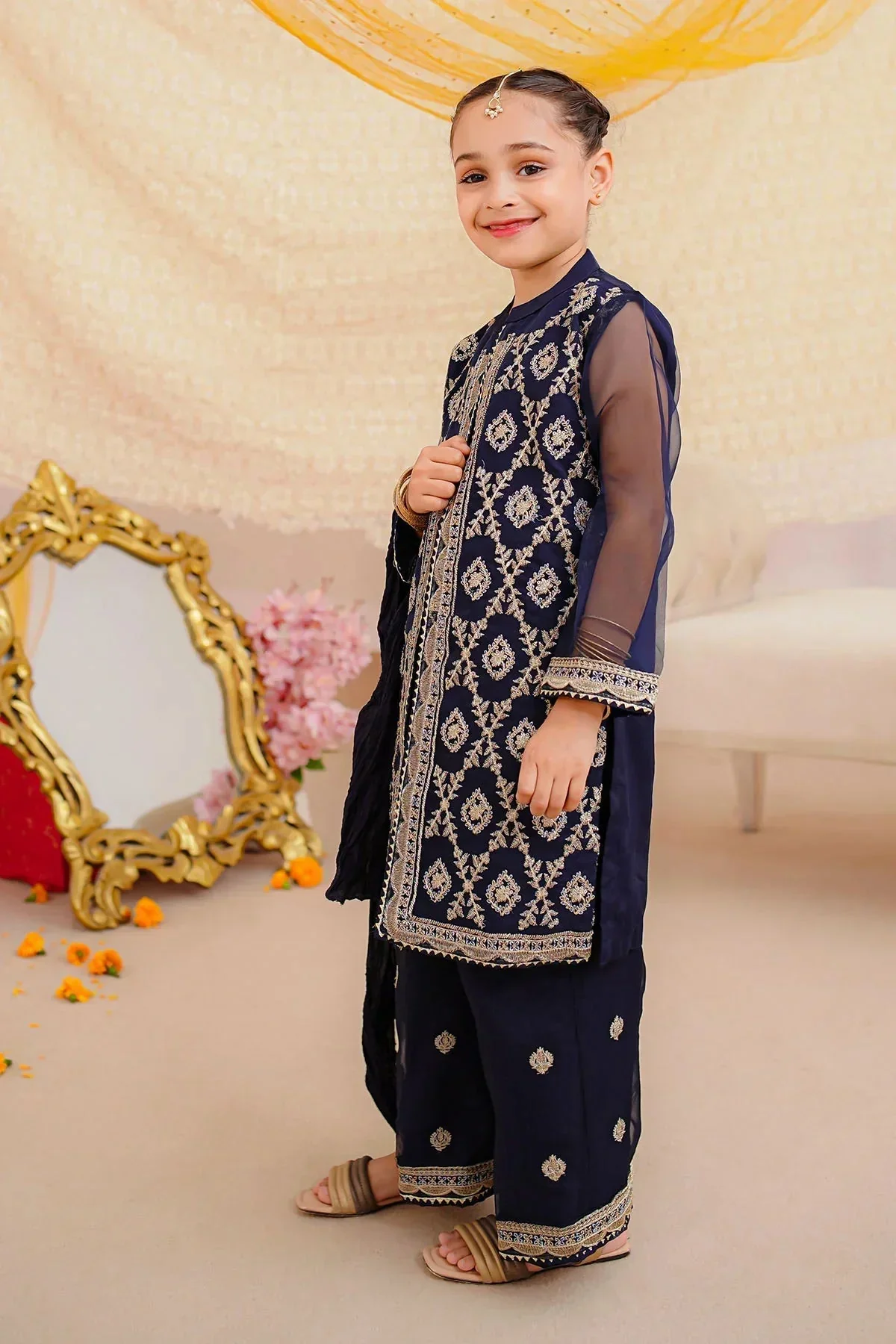 Girls Festive 3 Piece INSHD 15 J(155) - Image 3