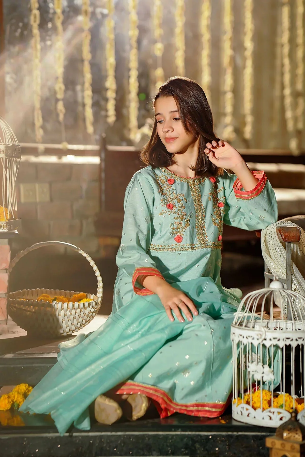 Girls Festive 3 Piece MAX 38 J(fw 4) - Image 3