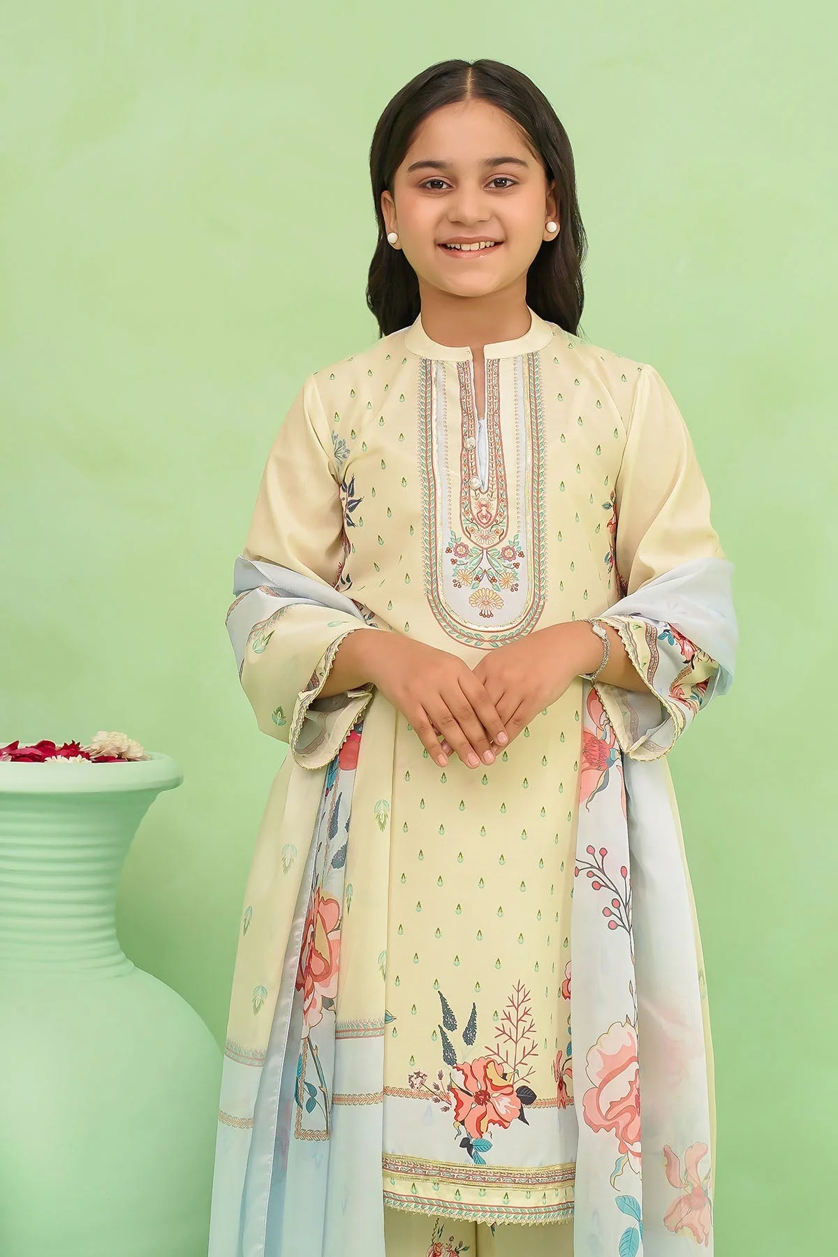 Girls Festive 3 Piece Mommy & Me CORF44 J(141) - Image 2