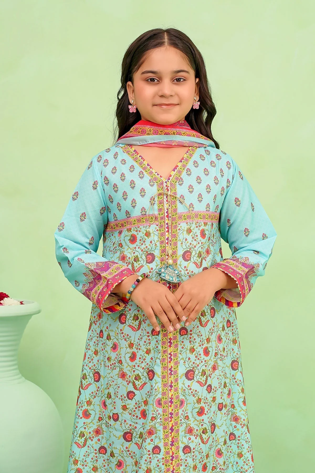 Girls Festive 3 Piece Mommy & Me CORF49 J(143) - Image 3