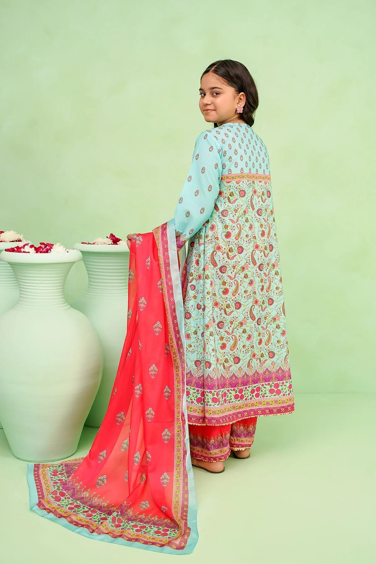 Girls Festive 3 Piece Mommy & Me CORF49 J(143) - Image 5