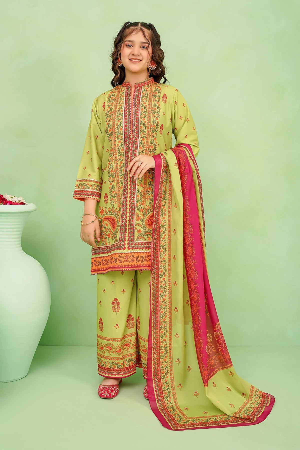 Girls Festive 3 Piece Mommy & Me CORF52 J(142)