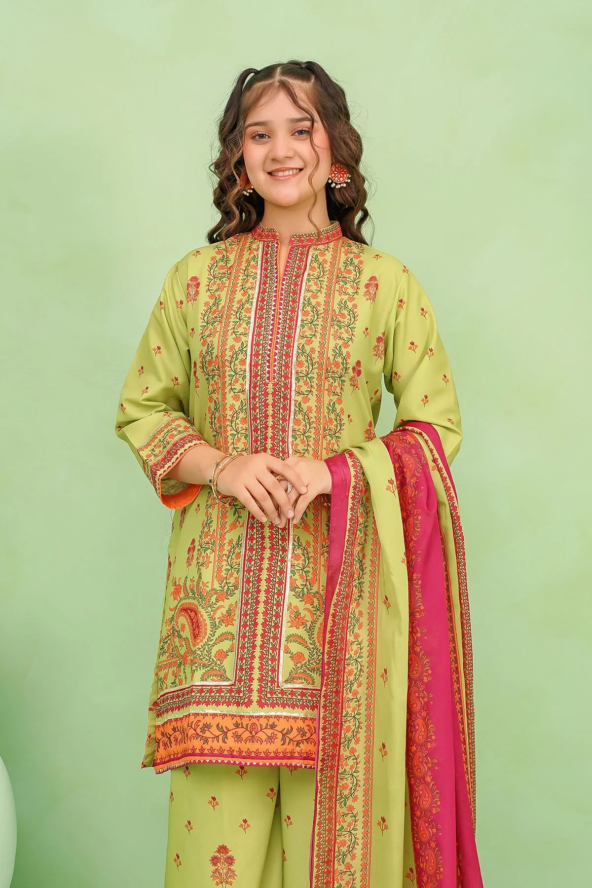 Girls Festive 3 Piece Mommy & Me CORF52 J(142) - Image 3