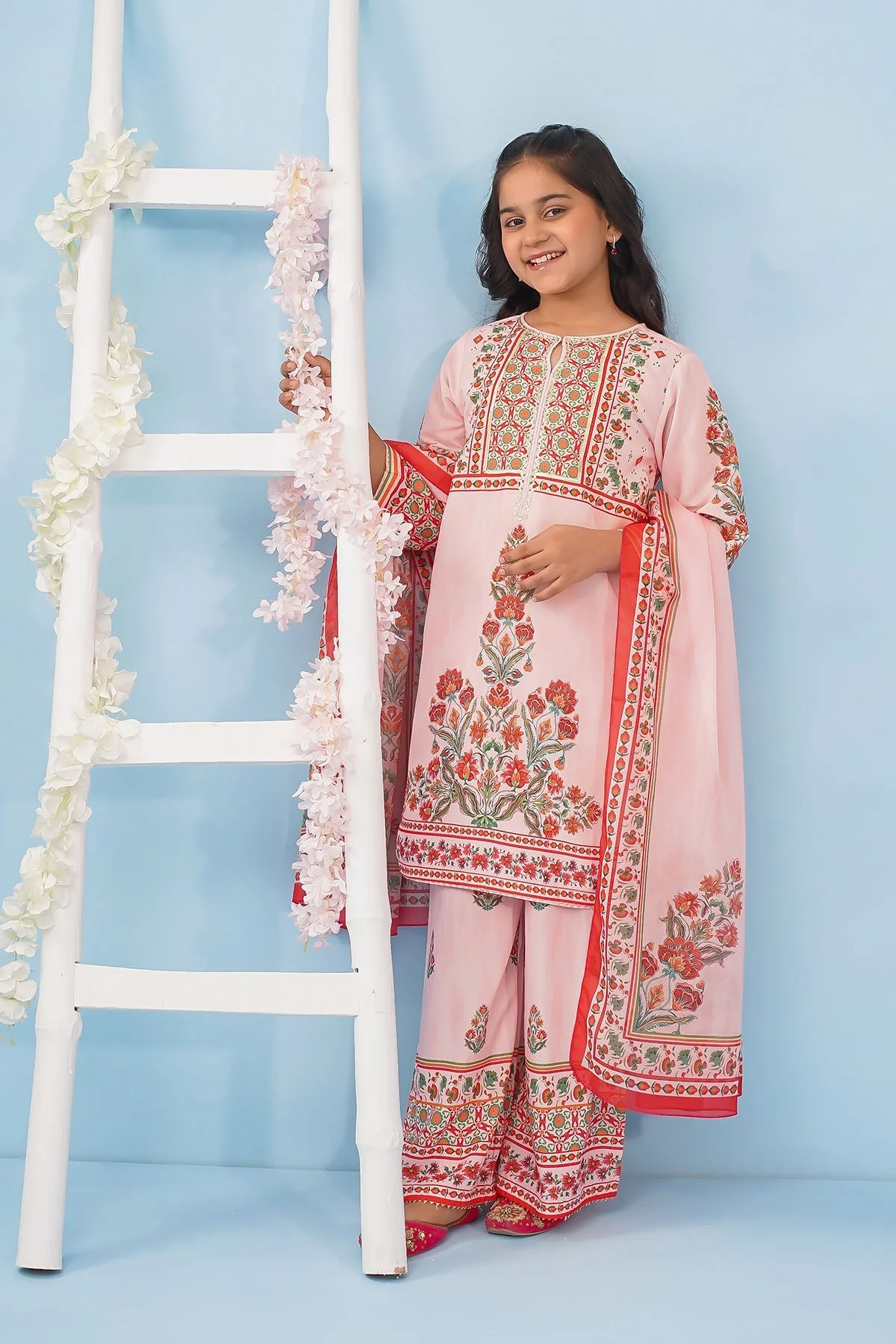 Girls Festive 3 Piece Mommy & Me CORF54 J(143) - Image 3