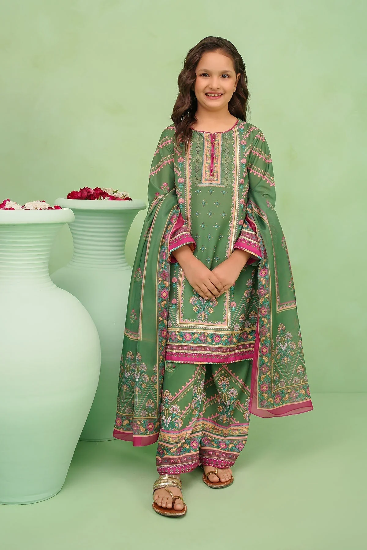 Girls Festive 3 Piece Mommy & Me CORF55
