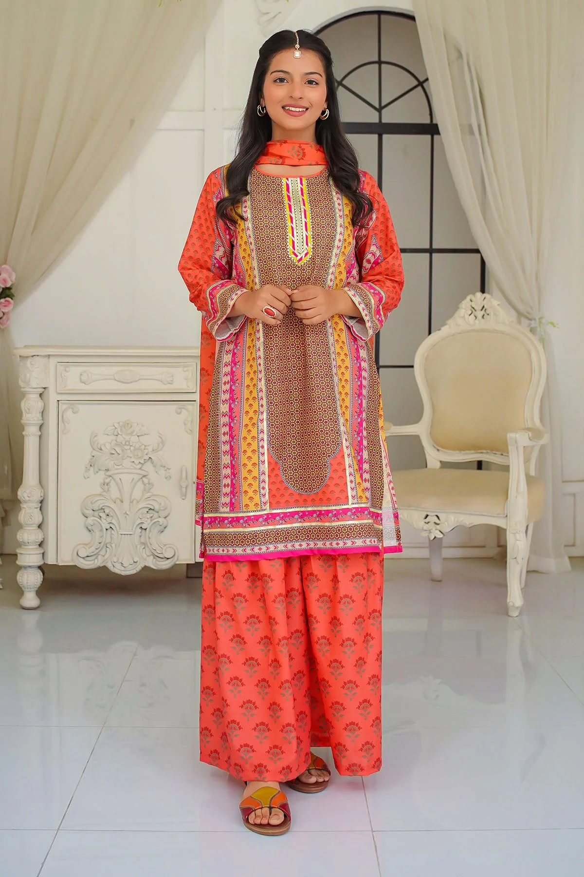 Girls Stitched 3 Piece CORF 14