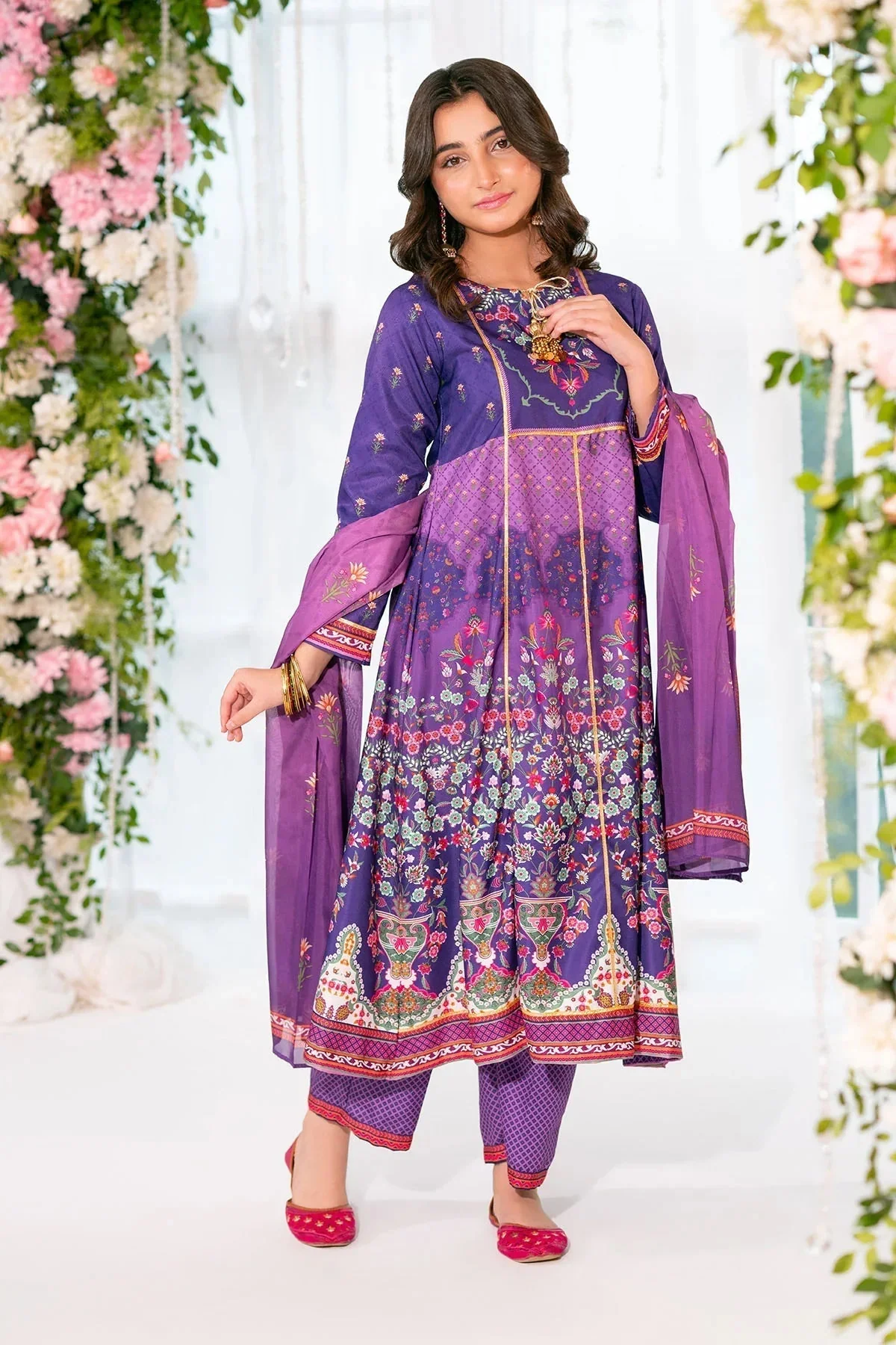 Girls Stitched 3 Piece CORF 33 J(155) - Image 4