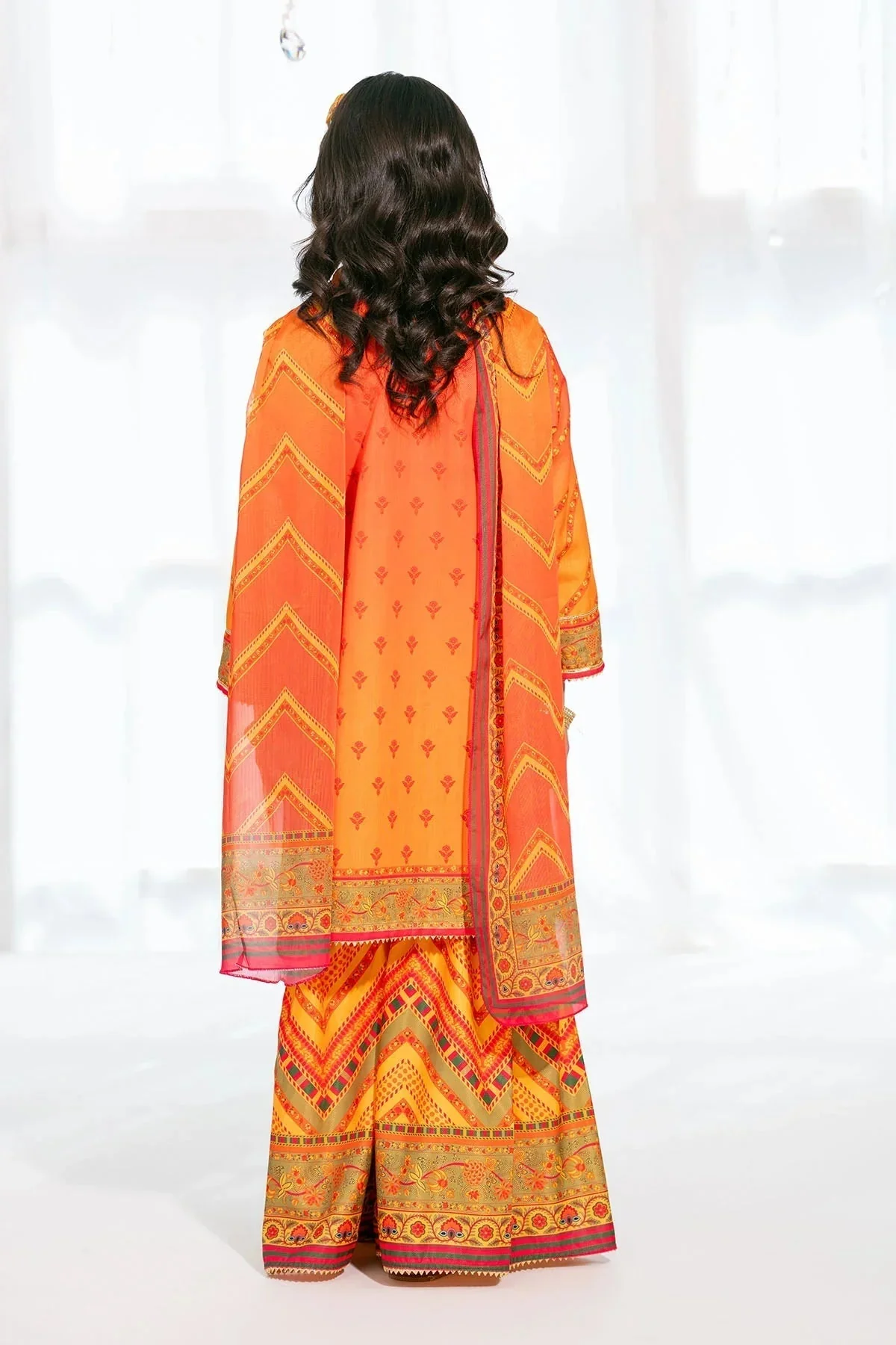 Girls Stitched 3 Piece CORF 34 - Image 5