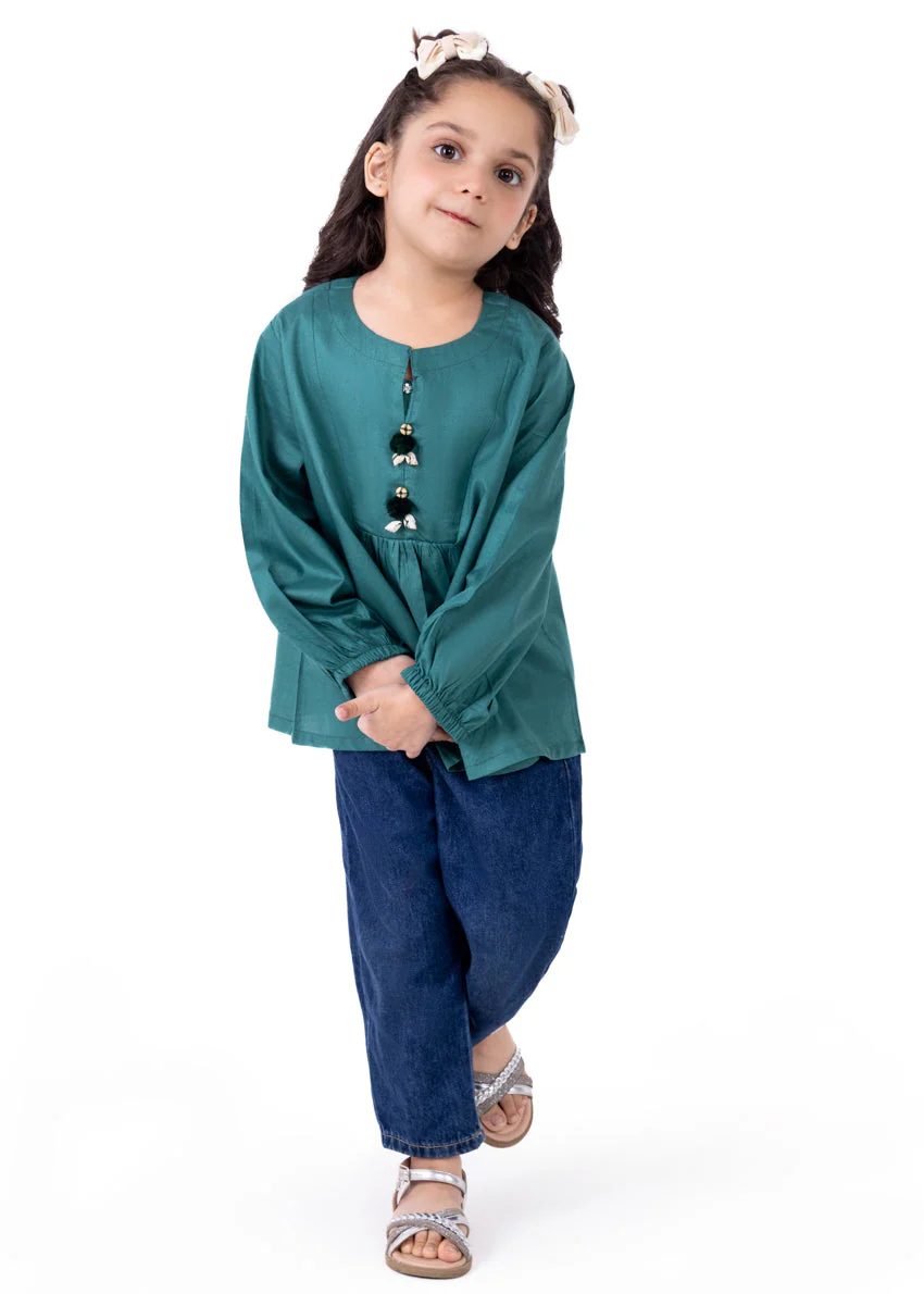 Green-Cambric-1 Piece (GP1PSBW25BG10N22) J(157)