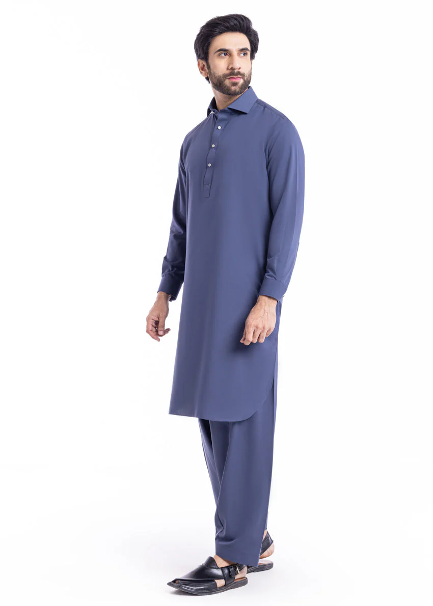 Grey-Blended-Shalwar Suit - (MP2PSBW25BM1J2) JM(57)YB-53 - Image 4