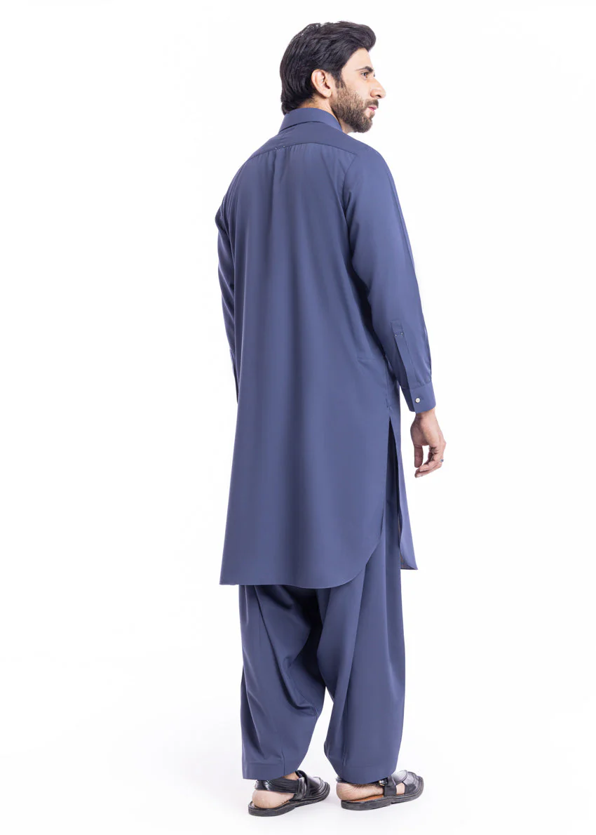 Grey-Blended-Shalwar Suit - (MP2PSBW25BM1J2) JM(57)YB-53 - Image 6