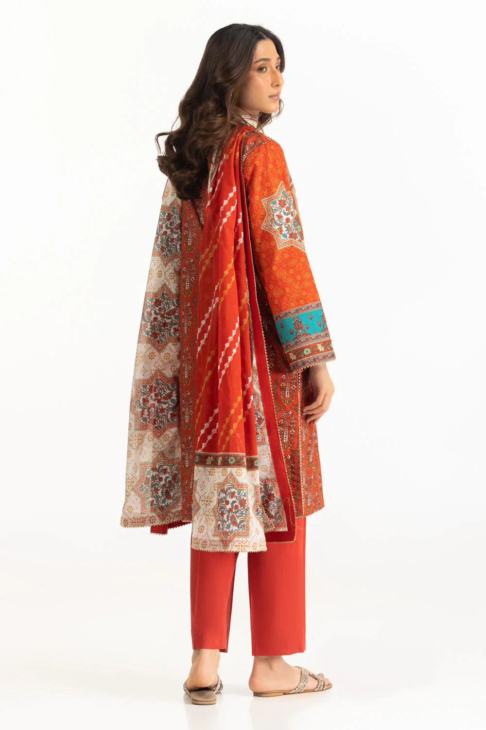Gul Ahmed Stitched Lawn 3 Piece CL#62246 J(43) NY 64 - Image 5