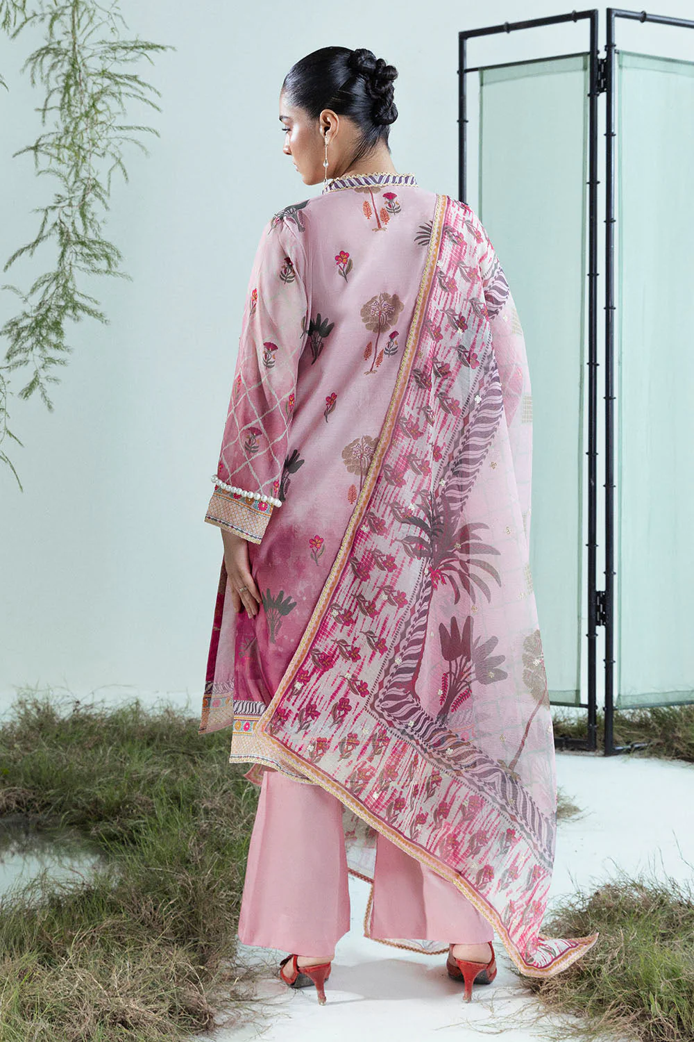 Gul Ahmed Festive 3 Piece FE-52072 Y-A1 - Image 3