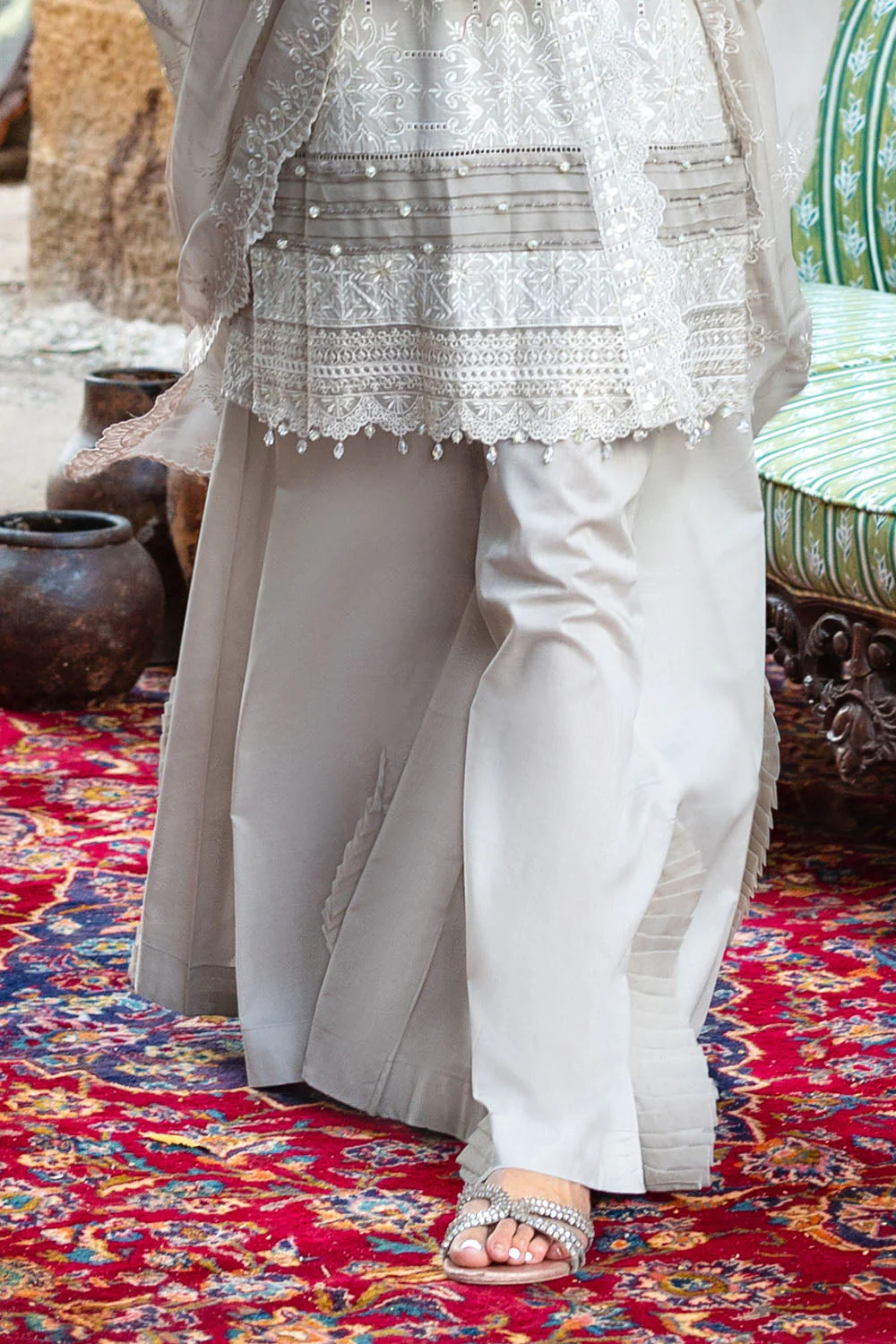 Gul Ahmed Festive 3 Piece FE-52130 Y-185 - Image 4