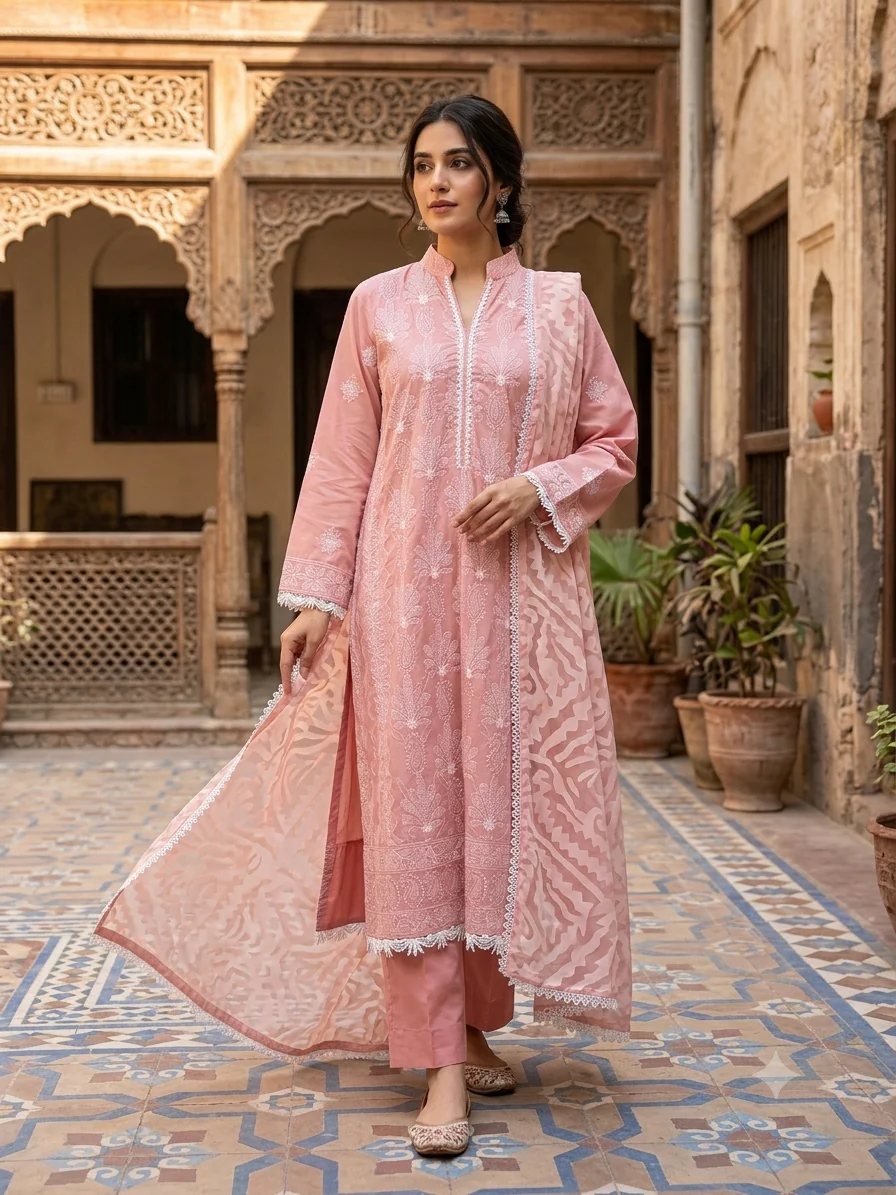Gul Ahmed Festive 3 Piece FE-52176 J(21) y(25)