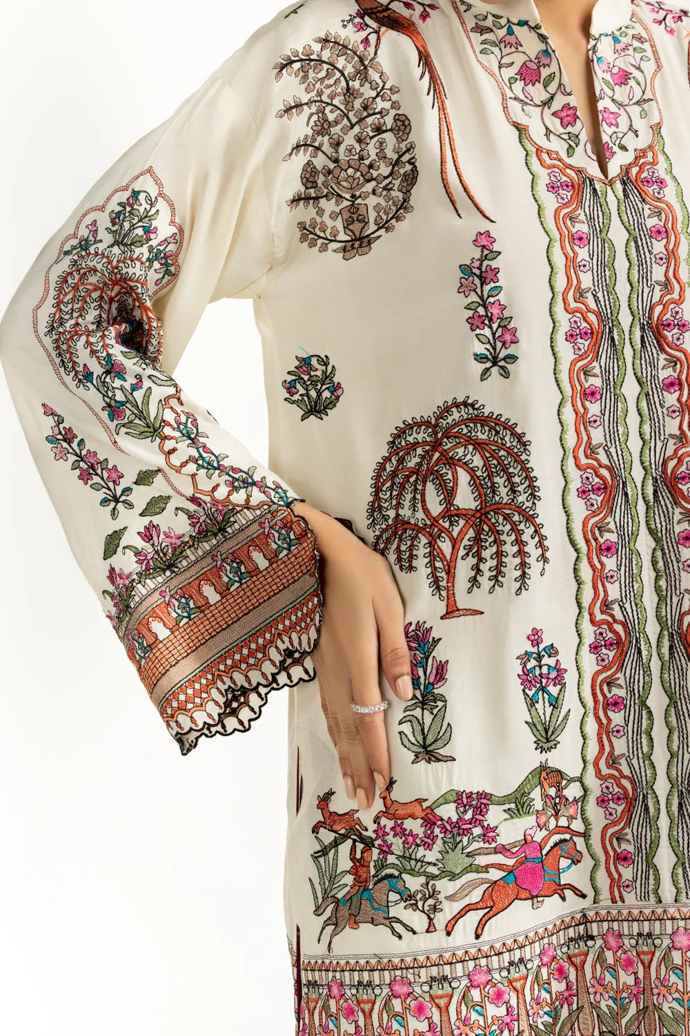 Gul Ahmed Festive 3 Piece IUSTKSD-1074 J(16) (y-150) - Image 2