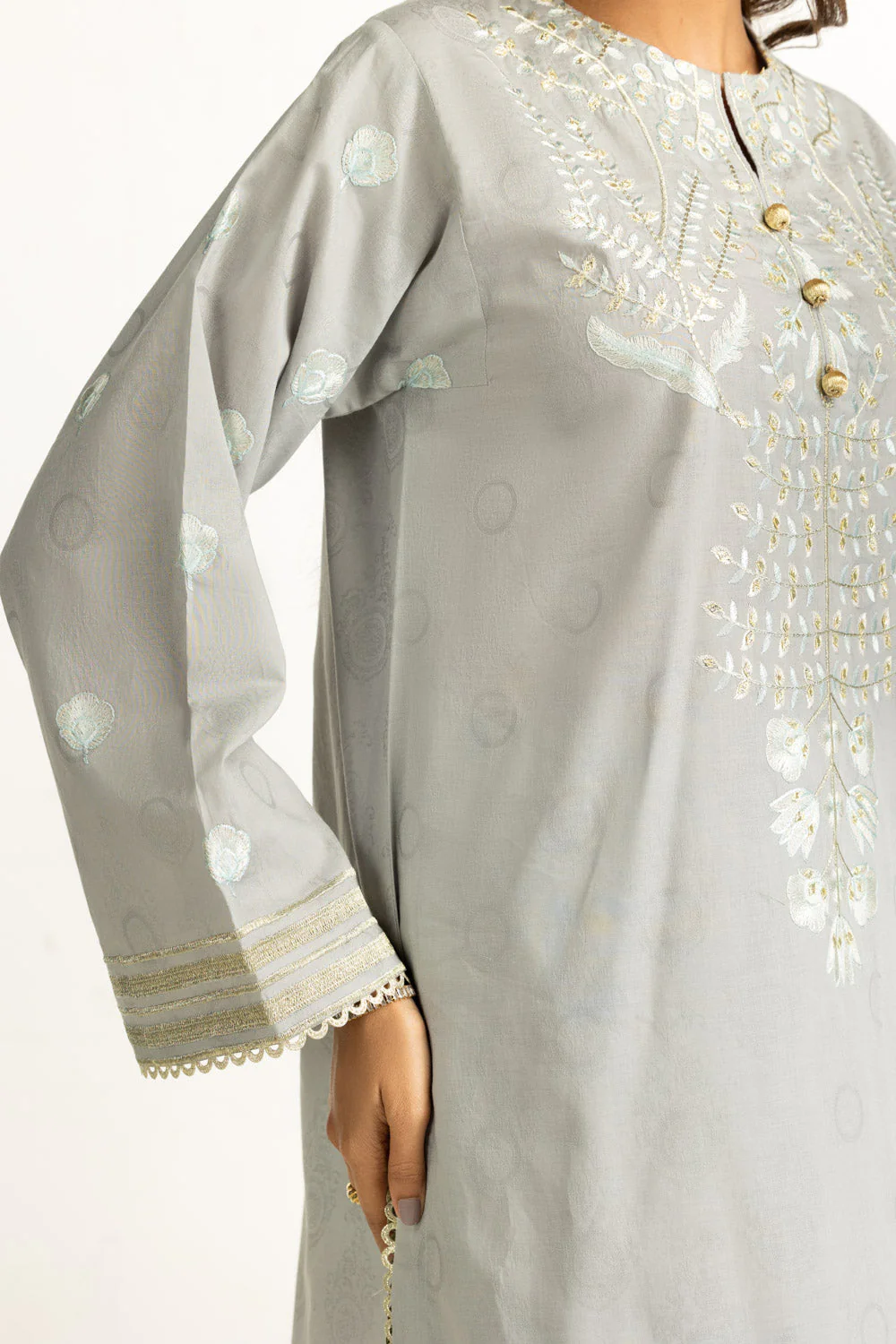 Gul Ahmed Festive 3 Piece IUSTKSD-1081 J(29) - Image 3