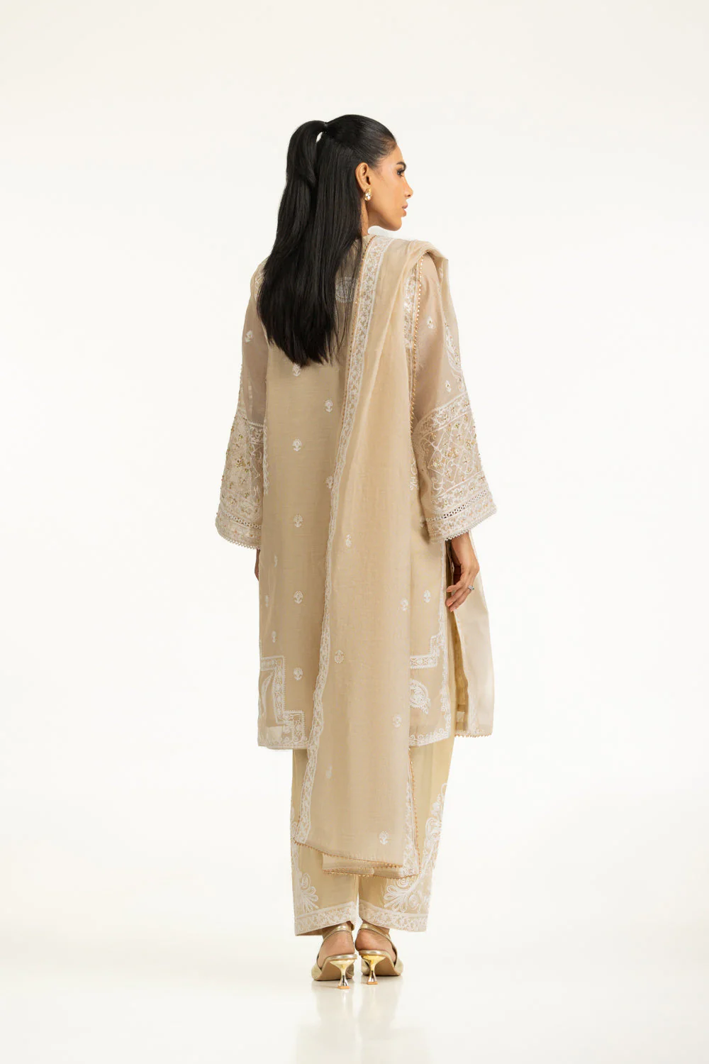 Gul Ahmed Festive 3 Piece IUSTKSD-1092 J(20) - Image 4