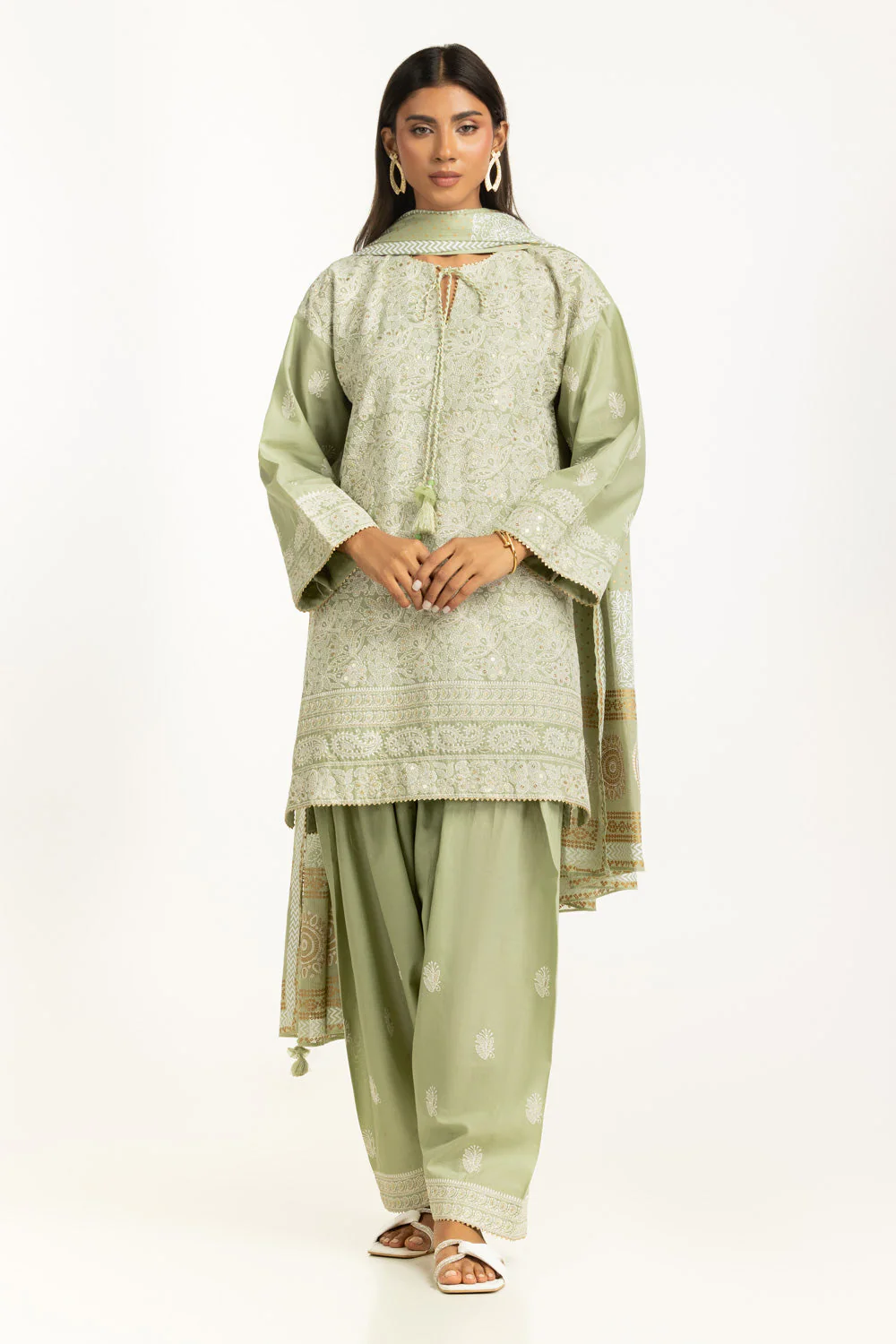 Gul Ahmed Festive 3 Piece IUSTKSD-1235