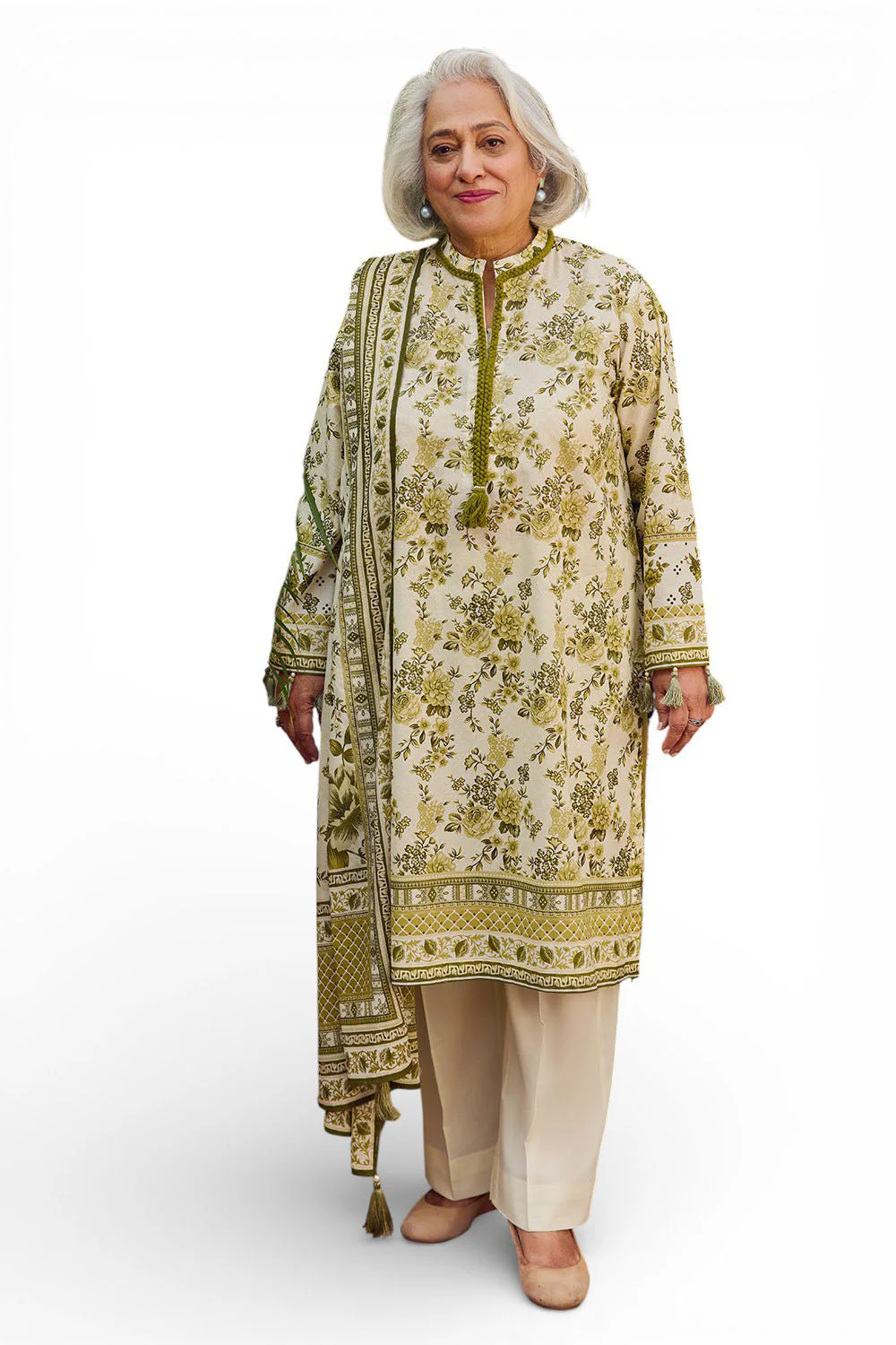 Gul Ahmed Lawn 3 Piece CL-62118 A Y-37 J(53) (Y-26)