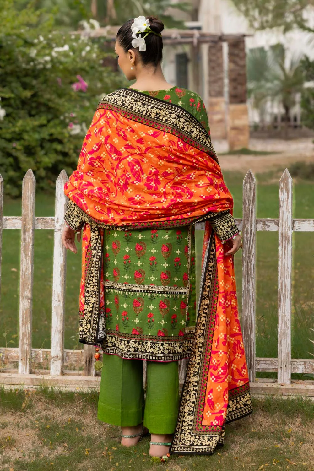 Gul Ahmed Stitched 3 Piece Khaddar K-52027 J(93) Y-20 - Image 4