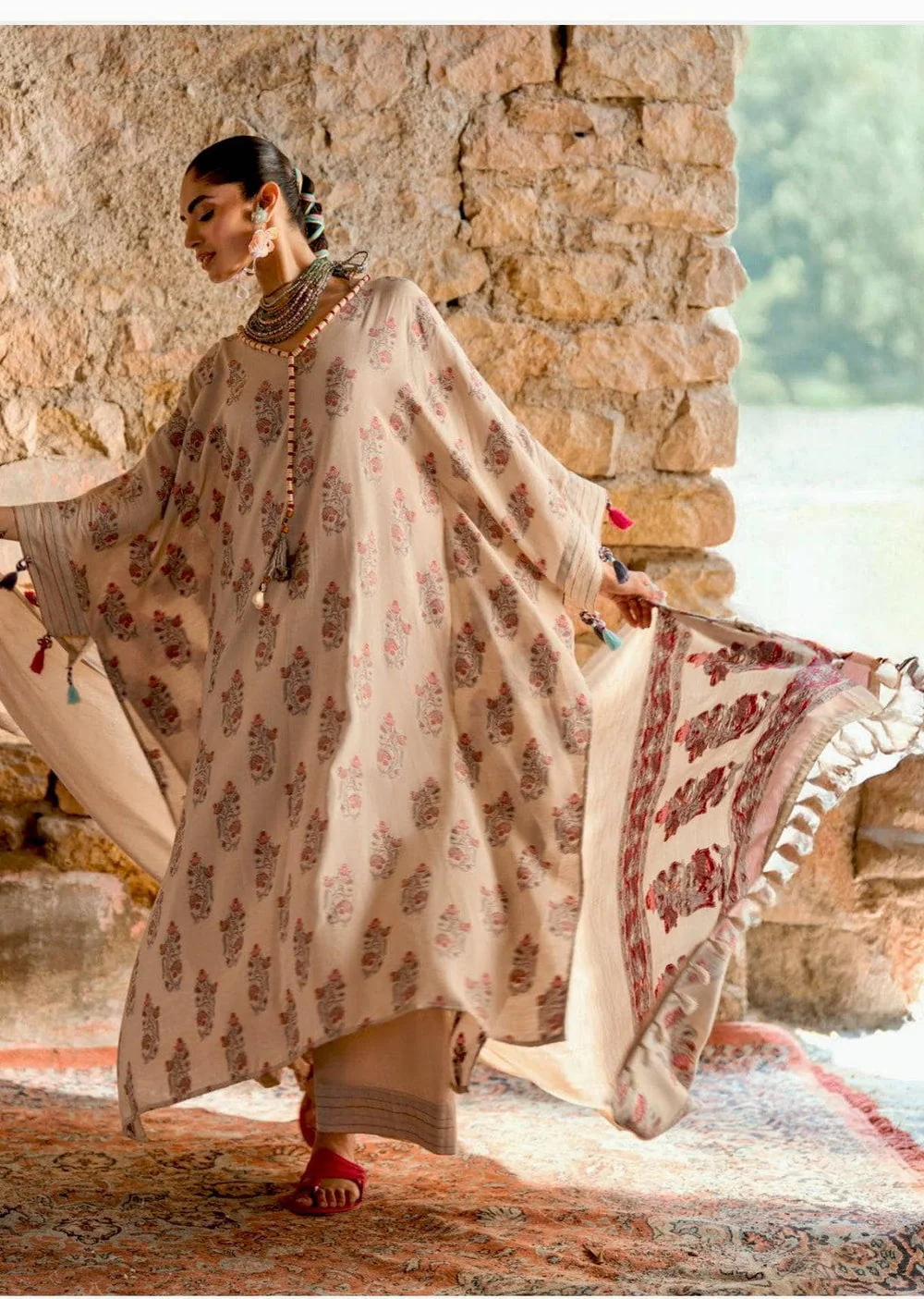 Gul Ahmed Stitched Jacquard 3 Piece MJ#52037 J(73) Y(9)