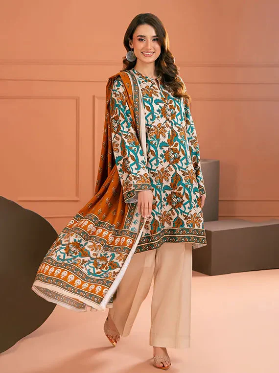 Gul Ahmed Stitched Linen 3 Piece LT#52023 J(65) Y 6