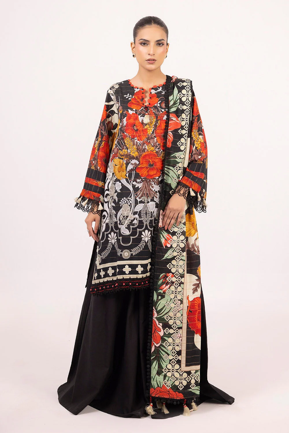 Gul Ahmed Unstitched Khaddar 3 Piece K#52021