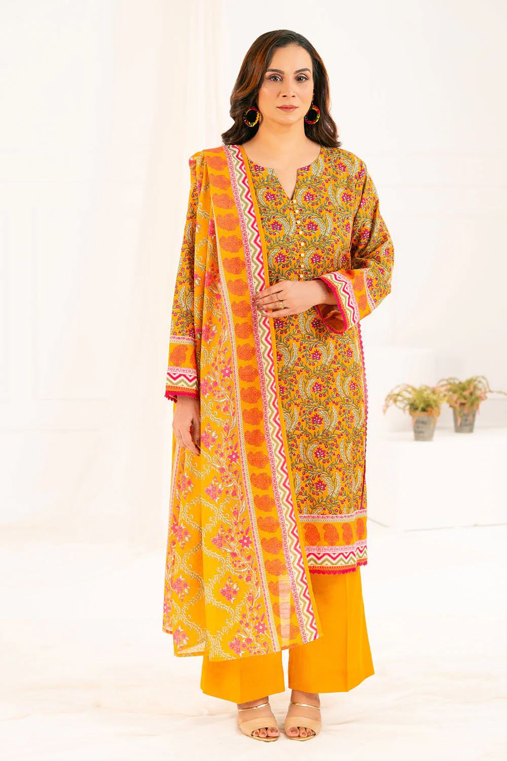 Gul Ahmed Unstitched Khaddar 3 Piece K#52099