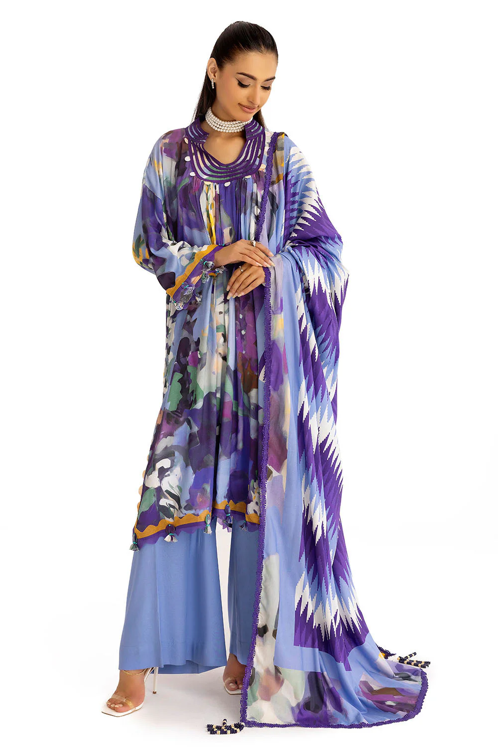Gul Ahmed Unstitched Linen 3 Piece LT#52003