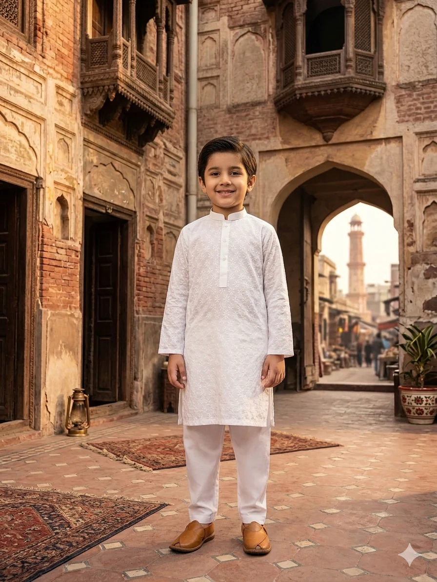 Boys Shalwar Suit JPBF2601 J(48&50)