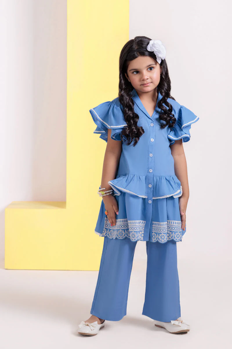 L-Blue-Cambric-2 Piece (GPS25DE2026)