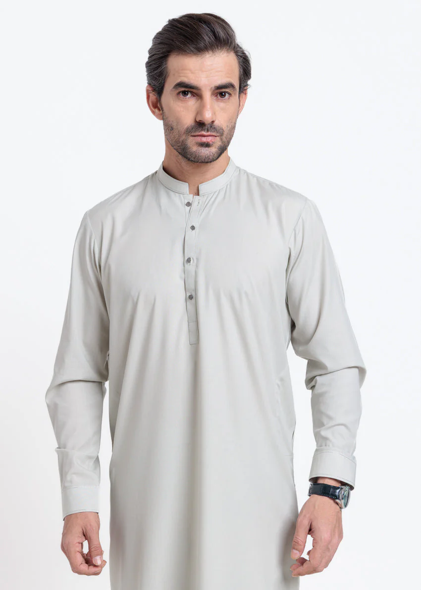L-Green-Blended-Kurta Trouser - (MPS25SSS2081) Y-F-22 - Image 4
