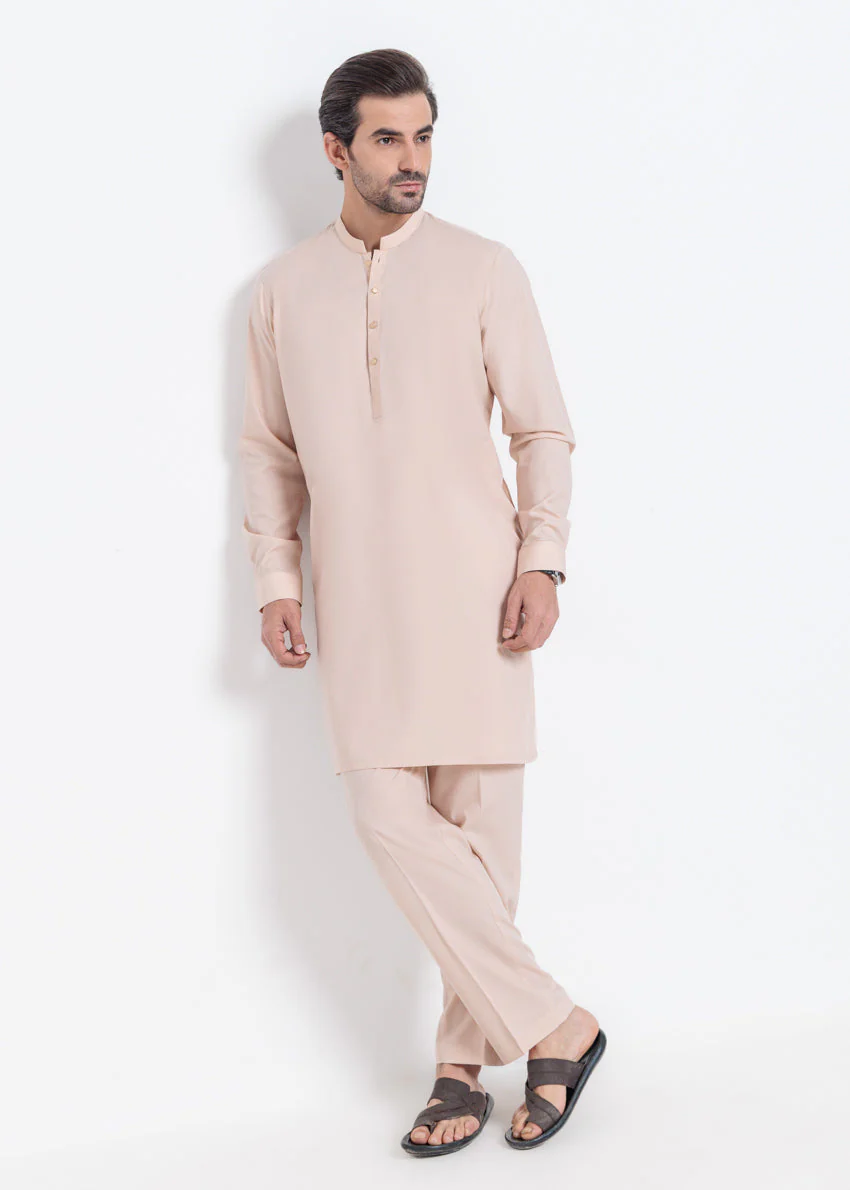 L-Peach-Blended-Kurta Trouser - (MPS25SSS2080) Y-F-11 J(44) - Image 3
