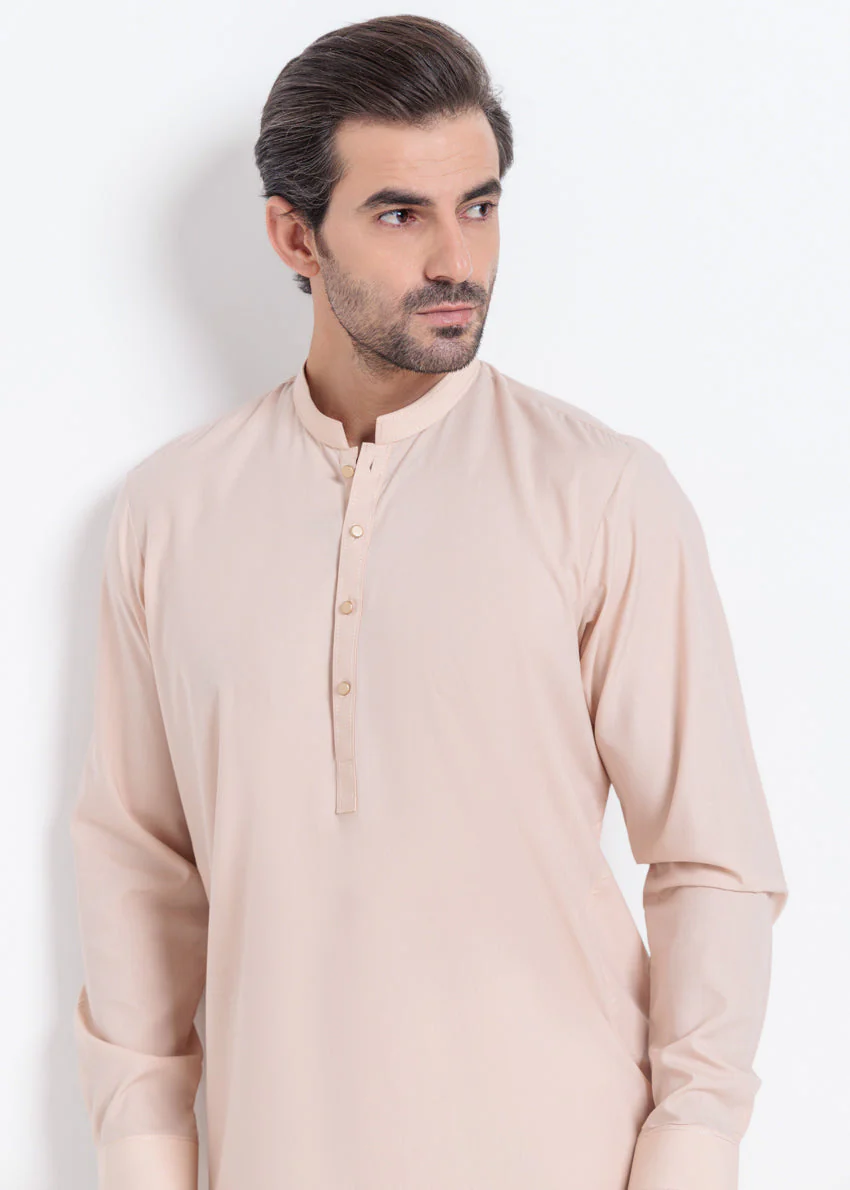 L-Peach-Blended-Kurta Trouser - (MPS25SSS2080) Y-F-11 J(44) - Image 4