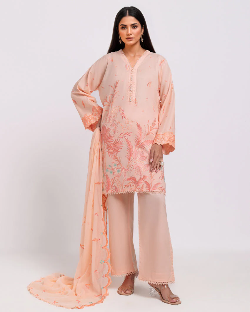L-Peach-Cambric-3 Piece (WPS25SE3107) (Y-170) J(FW3) (Y112) - Image 3