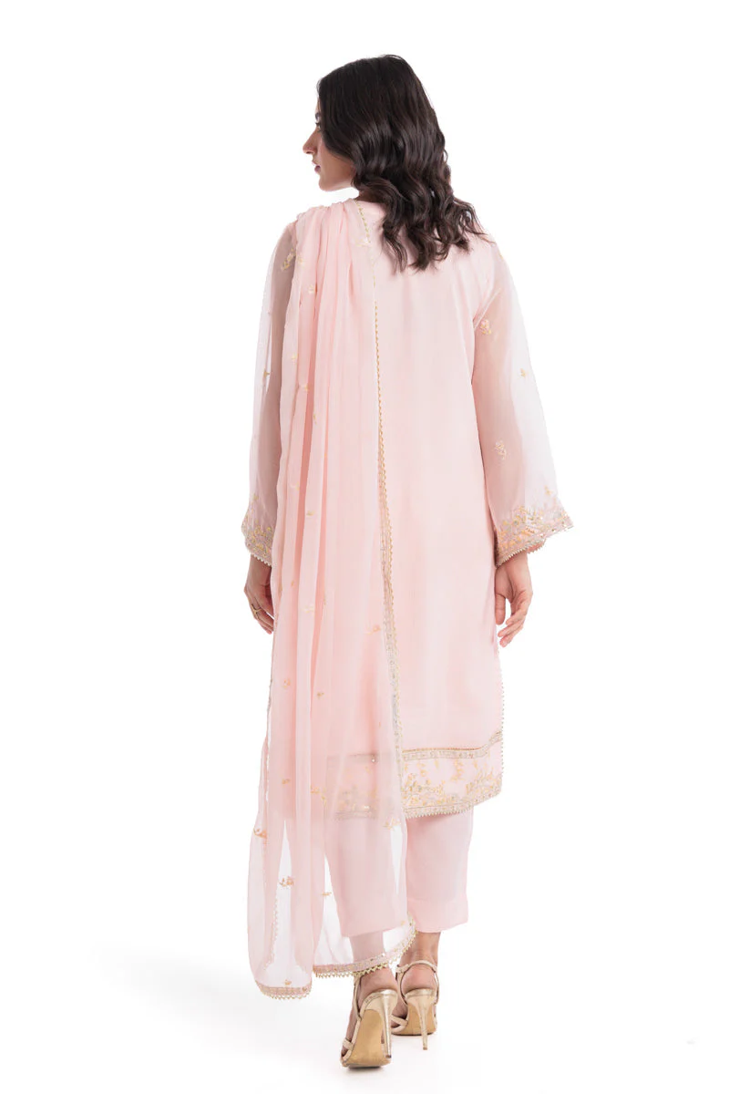 L-Pink-Chiffon-3 Piece (WU3PSLS25AF1P) Y-133 - Image 4