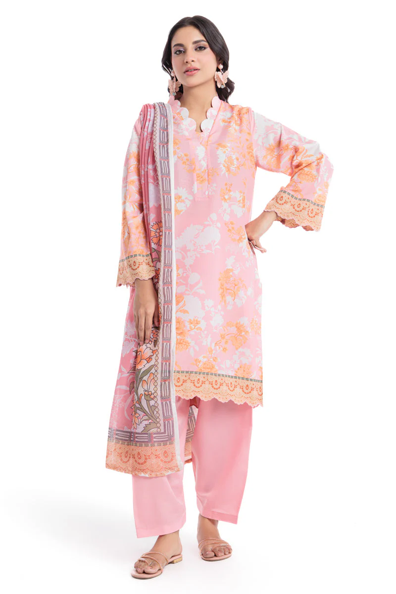 L-Pink- Cotton-3 Piece (WU3PPBS25SO6J37P) (Y-125) J(FW1) - Image 2