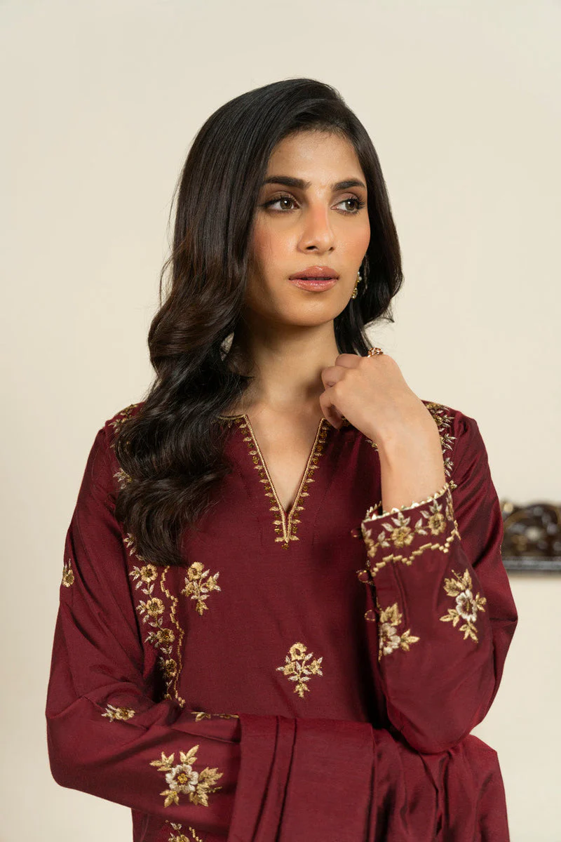 Al Karam Stitched Festive LDE271-10-3P25 J(120) - Image 3