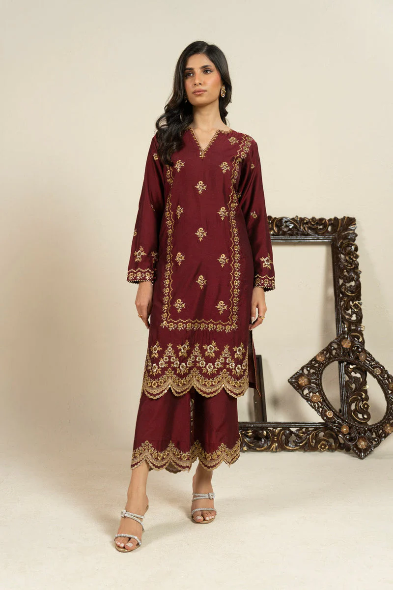 Al Karam Stitched Festive LDE271-10-3P25 J(120) - Image 4