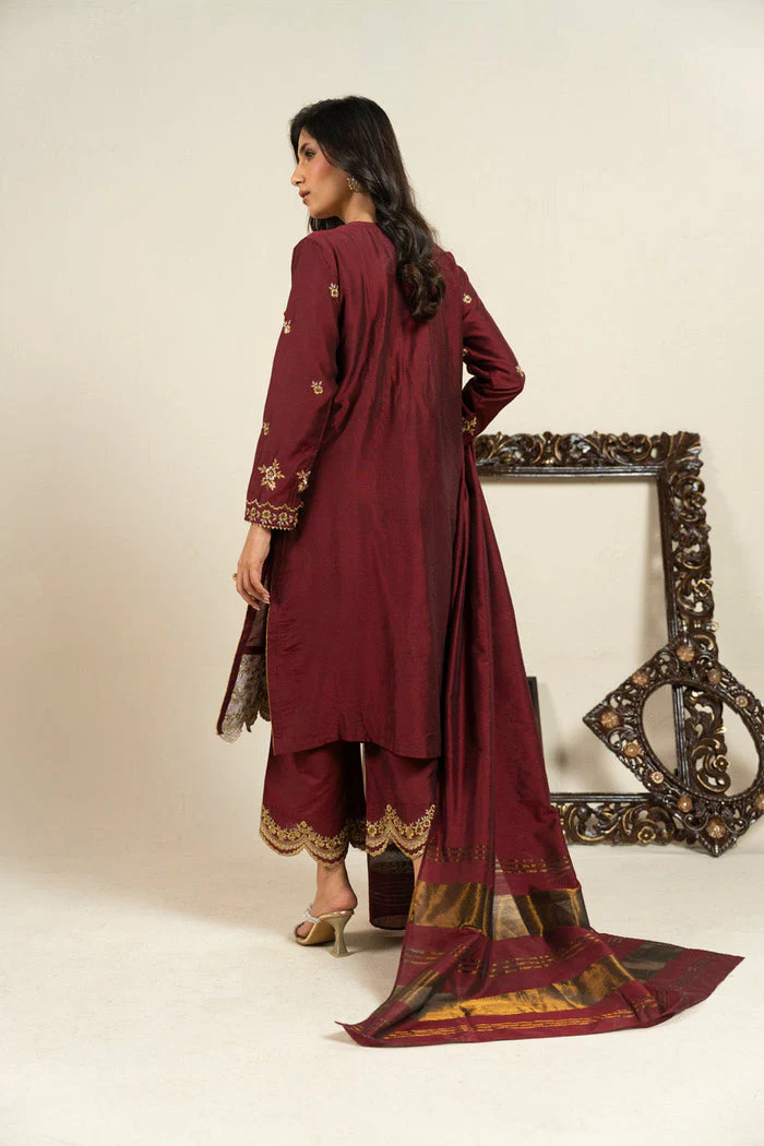 Al Karam Stitched Festive LDE271-10-3P25 J(120) - Image 6