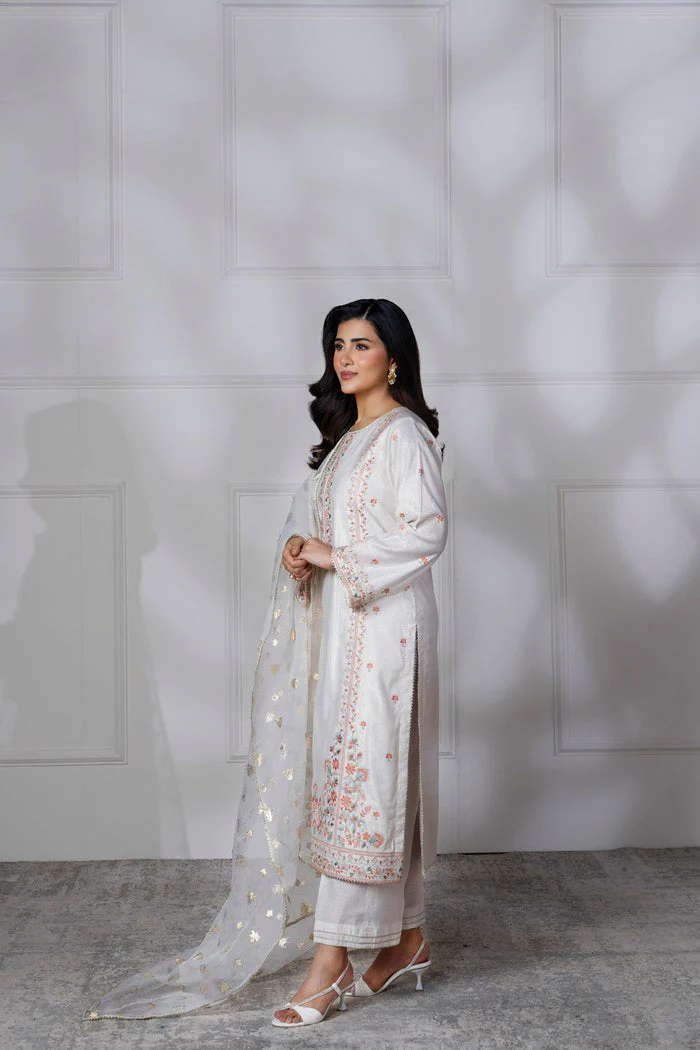 Al Karam Stitched Festive LDE369-11-3P25 J(113) NY 79 - Image 3