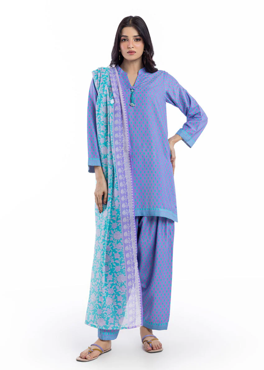 Lilac-Cambric-3 Piece (WP3PPBW25B11D43) (Y-125 132) J(115) - Image 2