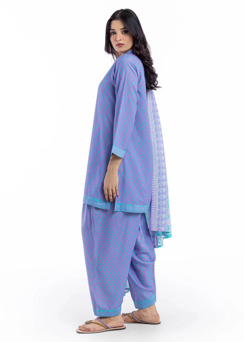 Lilac-Cambric-3 Piece (WP3PPBW25B11D43) (Y-125 132) J(115) - Image 3